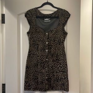 Urban Outfitters Cheetah Mini Dress